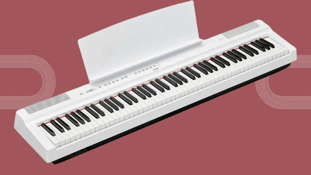 yamaha digital piano p125 white