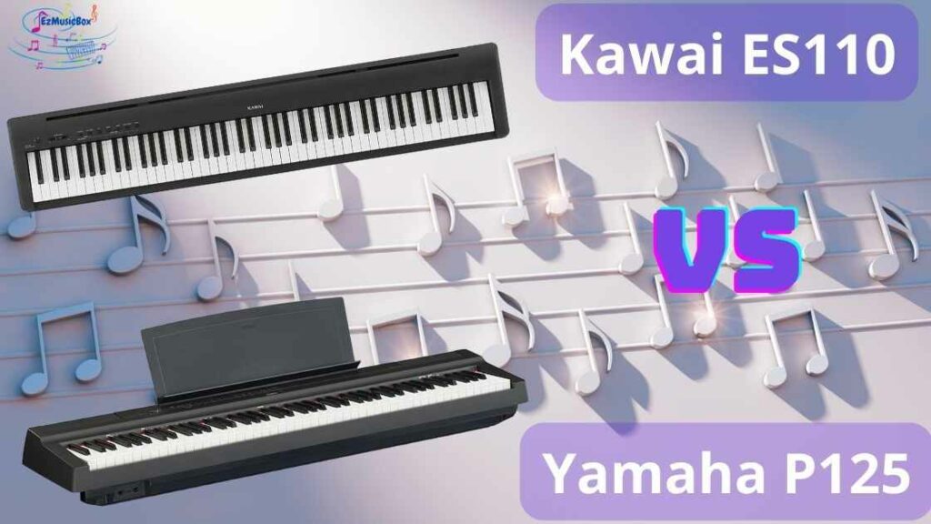 kawai es110 vs yamaha p125
