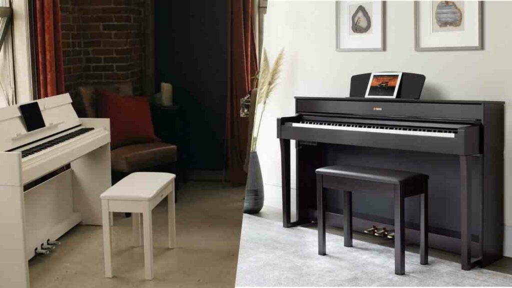 yamaha console-style pianos