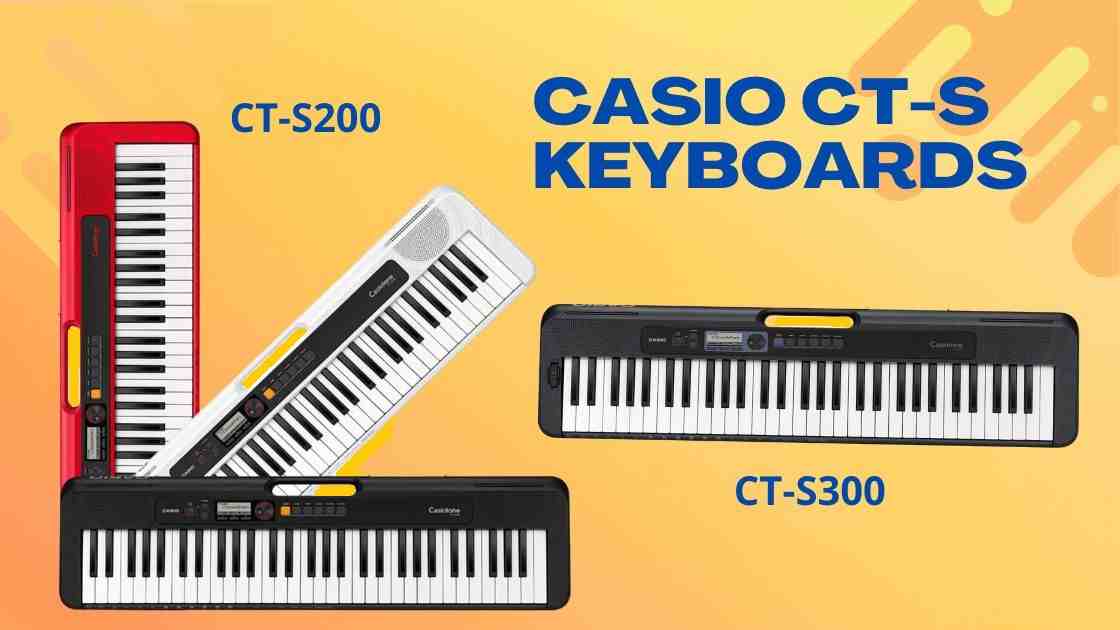 casio ct-s series keyboards