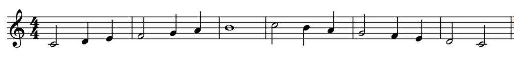 scale practice rhythm changes