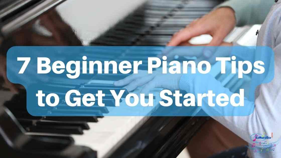beginner piano tips