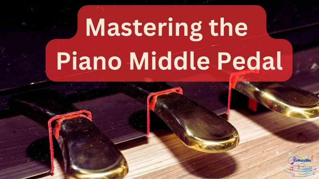 piano middle pedal