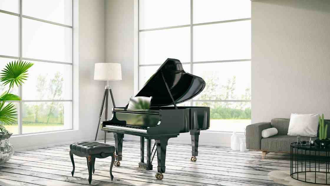 grand piano placement in home